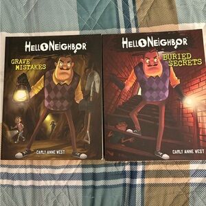 Scholastic Hello Neighbor Books - Grave Mistakes and Buried Secrets